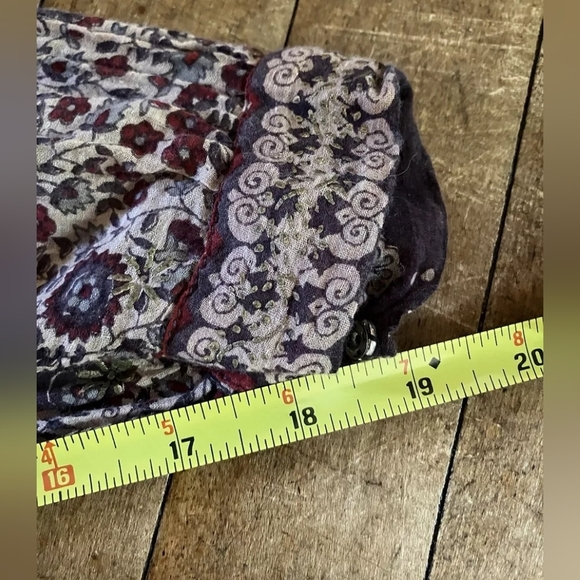 Vintage 60’s 70s Sheer Cotton Gauze Dress Hippie Boho Festival Made in India - Picture 4 of 5